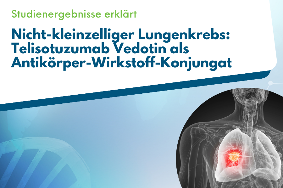 Kurze Zusammenfassung der Phase-II-LUMINOSITY-Studie mit Telisotuzumab Vedotin (Teliso-V) als Antikörper-Wirkstoff Konjungat für c-Met-Protein-überexprimierenden Nicht-Kleinzelligen Lungenkrebs (NSCLC) Die laufende Phase-III-Studie TeliMET NSCLC-01, werden klären, ob Teliso-V in der klinischen Praxis etabliert werden kann