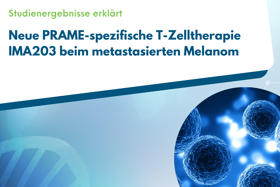 Beitragsbild mit T-Zellen bei neuer PRAME-spezifischen TCR-T-Zelltherapie beim malignen Melanom